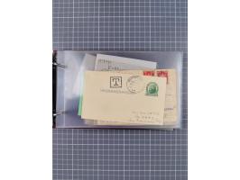 1891/1931, Sammlung “DASP LINIE HAMBURG-NEW YORK I-XXII” mit ca. 160 Briefen, Karten und GSK, dabei u.a. drei Bedarfsbelege a