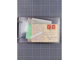 1891/1931, Sammlung “DASP LINIE HAMBURG-NEW YORK I-XXII” mit ca. 160 Briefen, Karten und GSK, dabei u.a. drei Bedarfsbelege a