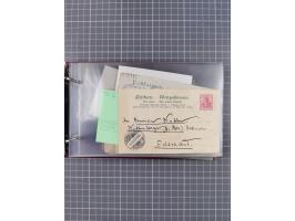 1891/1931, Sammlung “DASP LINIE HAMBURG-NEW YORK I-XXII” mit ca. 160 Briefen, Karten und GSK, dabei u.a. drei Bedarfsbelege a