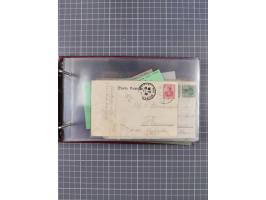 1891/1931, Sammlung “DASP LINIE HAMBURG-NEW YORK I-XXII” mit ca. 160 Briefen, Karten und GSK, dabei u.a. drei Bedarfsbelege a