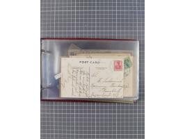 1891/1931, Sammlung “DASP LINIE HAMBURG-NEW YORK I-XXII” mit ca. 160 Briefen, Karten und GSK, dabei u.a. drei Bedarfsbelege a