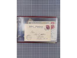 1891/1931, Sammlung “DASP LINIE HAMBURG-NEW YORK I-XXII” mit ca. 160 Briefen, Karten und GSK, dabei u.a. drei Bedarfsbelege a