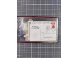 1891/1931, Sammlung “DASP LINIE HAMBURG-NEW YORK I-XXII” mit ca. 160 Briefen, Karten und GSK, dabei u.a. drei Bedarfsbelege a