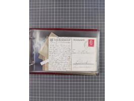 1891/1931, Sammlung “DASP LINIE HAMBURG-NEW YORK I-XXII” mit ca. 160 Briefen, Karten und GSK, dabei u.a. drei Bedarfsbelege a