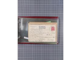 1891/1931, Sammlung “DASP LINIE HAMBURG-NEW YORK I-XXII” mit ca. 160 Briefen, Karten und GSK, dabei u.a. drei Bedarfsbelege a