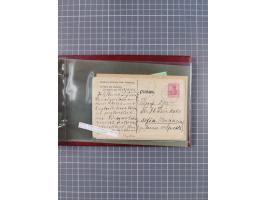 1891/1931, Sammlung “DASP LINIE HAMBURG-NEW YORK I-XXII” mit ca. 160 Briefen, Karten und GSK, dabei u.a. drei Bedarfsbelege a