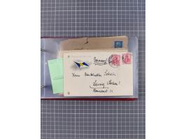 1891/1931, Sammlung “DASP LINIE HAMBURG-NEW YORK I-XXII” mit ca. 160 Briefen, Karten und GSK, dabei u.a. drei Bedarfsbelege a