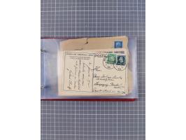 1891/1931, Sammlung “DASP LINIE HAMBURG-NEW YORK I-XXII” mit ca. 160 Briefen, Karten und GSK, dabei u.a. drei Bedarfsbelege a