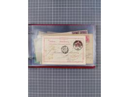 1891/1931, Sammlung “DASP LINIE HAMBURG-NEW YORK I-XXII” mit ca. 160 Briefen, Karten und GSK, dabei u.a. drei Bedarfsbelege a