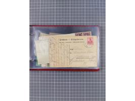 1891/1931, Sammlung “DASP LINIE HAMBURG-NEW YORK I-XXII” mit ca. 160 Briefen, Karten und GSK, dabei u.a. drei Bedarfsbelege a