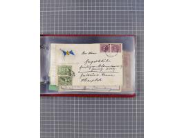 1891/1931, Sammlung “DASP LINIE HAMBURG-NEW YORK I-XXII” mit ca. 160 Briefen, Karten und GSK, dabei u.a. drei Bedarfsbelege a