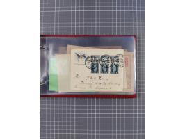 1891/1931, Sammlung “DASP LINIE HAMBURG-NEW YORK I-XXII” mit ca. 160 Briefen, Karten und GSK, dabei u.a. drei Bedarfsbelege a