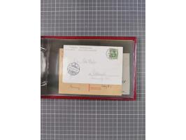 1891/1931, Sammlung “DASP LINIE HAMBURG-NEW YORK I-XXII” mit ca. 160 Briefen, Karten und GSK, dabei u.a. drei Bedarfsbelege a