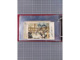 1891/1931, Sammlung “DASP LINIE HAMBURG-NEW YORK I-XXII” mit ca. 160 Briefen, Karten und GSK, dabei u.a. drei Bedarfsbelege a