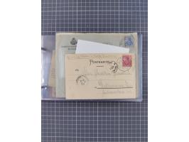 1891/1931, Sammlung “DASP LINIE HAMBURG-NEW YORK I-XXII” mit ca. 160 Briefen, Karten und GSK, dabei u.a. drei Bedarfsbelege a