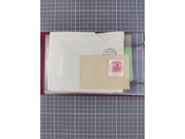 1891/1931, Sammlung “DASP LINIE HAMBURG-NEW YORK I-XXII” mit ca. 160 Briefen, Karten und GSK, dabei u.a. drei Bedarfsbelege a