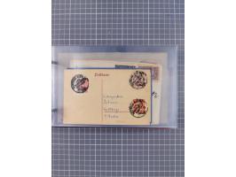 1891/1931, Sammlung “DASP LINIE HAMBURG-NEW YORK I-XXII” mit ca. 160 Briefen, Karten und GSK, dabei u.a. drei Bedarfsbelege a