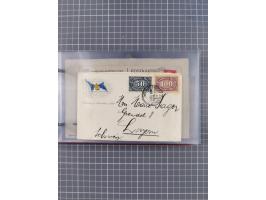 1891/1931, Sammlung “DASP LINIE HAMBURG-NEW YORK I-XXII” mit ca. 160 Briefen, Karten und GSK, dabei u.a. drei Bedarfsbelege a