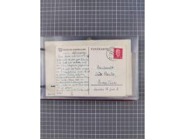 1891/1931, Sammlung “DASP LINIE HAMBURG-NEW YORK I-XXII” mit ca. 160 Briefen, Karten und GSK, dabei u.a. drei Bedarfsbelege a