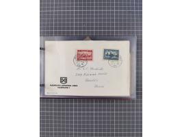 1891/1931, Sammlung “DASP LINIE HAMBURG-NEW YORK I-XXII” mit ca. 160 Briefen, Karten und GSK, dabei u.a. drei Bedarfsbelege a