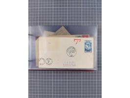 1891/1931, Sammlung “DASP LINIE HAMBURG-NEW YORK I-XXII” mit ca. 160 Briefen, Karten und GSK, dabei u.a. drei Bedarfsbelege a