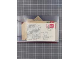 1891/1931, Sammlung “DASP LINIE HAMBURG-NEW YORK I-XXII” mit ca. 160 Briefen, Karten und GSK, dabei u.a. drei Bedarfsbelege a