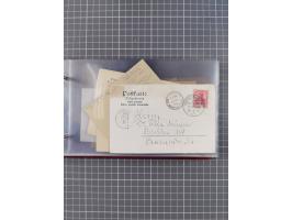 1891/1931, Sammlung “DASP LINIE HAMBURG-NEW YORK I-XXII” mit ca. 160 Briefen, Karten und GSK, dabei u.a. drei Bedarfsbelege a