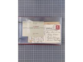 1891/1931, Sammlung “DASP LINIE HAMBURG-NEW YORK I-XXII” mit ca. 160 Briefen, Karten und GSK, dabei u.a. drei Bedarfsbelege a