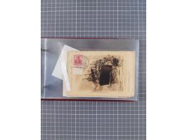 1891/1931, Sammlung “DASP LINIE HAMBURG-NEW YORK I-XXII” mit ca. 160 Briefen, Karten und GSK, dabei u.a. drei Bedarfsbelege a