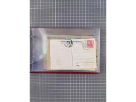 1891/1931, Sammlung “DASP LINIE HAMBURG-NEW YORK I-XXII” mit ca. 160 Briefen, Karten und GSK, dabei u.a. drei Bedarfsbelege a