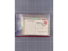 1891/1931, Sammlung “DASP LINIE HAMBURG-NEW YORK I-XXII” mit ca. 160 Briefen, Karten und GSK, dabei u.a. drei Bedarfsbelege a