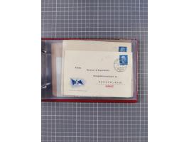 1891/1931, Sammlung “DASP LINIE HAMBURG-NEW YORK I-XXII” mit ca. 160 Briefen, Karten und GSK, dabei u.a. drei Bedarfsbelege a