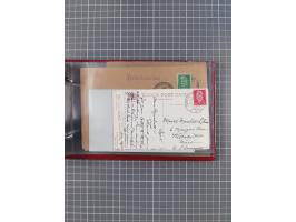 1891/1931, Sammlung “DASP LINIE HAMBURG-NEW YORK I-XXII” mit ca. 160 Briefen, Karten und GSK, dabei u.a. drei Bedarfsbelege a