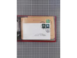 1891/1931, Sammlung “DASP LINIE HAMBURG-NEW YORK I-XXII” mit ca. 160 Briefen, Karten und GSK, dabei u.a. drei Bedarfsbelege a