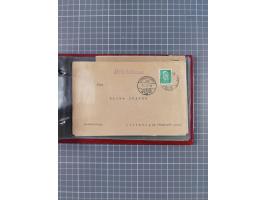 1891/1931, Sammlung “DASP LINIE HAMBURG-NEW YORK I-XXII” mit ca. 160 Briefen, Karten und GSK, dabei u.a. drei Bedarfsbelege a