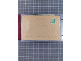 1891/1931, Sammlung “DASP LINIE HAMBURG-NEW YORK I-XXII” mit ca. 160 Briefen, Karten und GSK, dabei u.a. drei Bedarfsbelege a