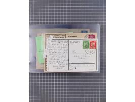 1924/39, Sammlung “DASP LINIE HAMBURG-NEW YORK A-E” und Stempel “D. DEUTSCHLAND bis D.NEW YORK” mit ca. 55 Briefen, Karten un