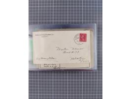 1924/39, Sammlung “DASP LINIE HAMBURG-NEW YORK A-E” und Stempel “D. DEUTSCHLAND bis D.NEW YORK” mit ca. 55 Briefen, Karten un