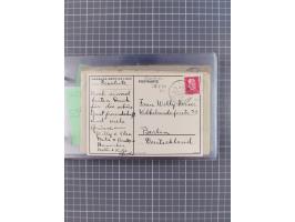 1924/39, Sammlung “DASP LINIE HAMBURG-NEW YORK A-E” und Stempel “D. DEUTSCHLAND bis D.NEW YORK” mit ca. 55 Briefen, Karten un