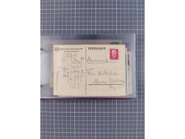 1924/39, Sammlung “DASP LINIE HAMBURG-NEW YORK A-E” und Stempel “D. DEUTSCHLAND bis D.NEW YORK” mit ca. 55 Briefen, Karten un