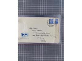 1924/39, Sammlung “DASP LINIE HAMBURG-NEW YORK A-E” und Stempel “D. DEUTSCHLAND bis D.NEW YORK” mit ca. 55 Briefen, Karten un