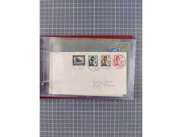 1924/39, Sammlung “DASP LINIE HAMBURG-NEW YORK A-E” und Stempel “D. DEUTSCHLAND bis D.NEW YORK” mit ca. 55 Briefen, Karten un