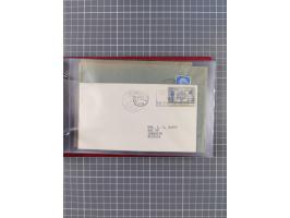 1924/39, Sammlung “DASP LINIE HAMBURG-NEW YORK A-E” und Stempel “D. DEUTSCHLAND bis D.NEW YORK” mit ca. 55 Briefen, Karten un