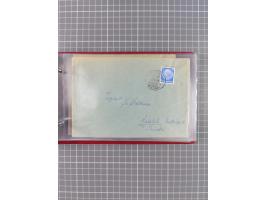 1924/39, Sammlung “DASP LINIE HAMBURG-NEW YORK A-E” und Stempel “D. DEUTSCHLAND bis D.NEW YORK” mit ca. 55 Briefen, Karten un