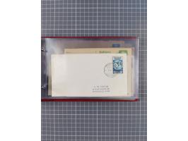 1924/39, Sammlung “DASP LINIE HAMBURG-NEW YORK A-E” und Stempel “D. DEUTSCHLAND bis D.NEW YORK” mit ca. 55 Briefen, Karten un