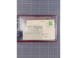 1924/39, Sammlung “DASP LINIE HAMBURG-NEW YORK A-E” und Stempel “D. DEUTSCHLAND bis D.NEW YORK” mit ca. 55 Briefen, Karten un