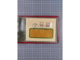 1924/39, Sammlung “DASP LINIE HAMBURG-NEW YORK A-E” und Stempel “D. DEUTSCHLAND bis D.NEW YORK” mit ca. 55 Briefen, Karten un