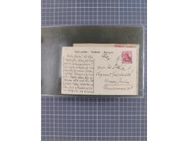 1900/37, kleine Sammlung “DSP OST-ASIATIISCHE LINIE” mit fast 70 Briefen, Karten und GSK inkl. weniger Belege “BREMEN-OSTASIE