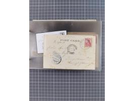 1900/37, kleine Sammlung “DSP OST-ASIATIISCHE LINIE” mit fast 70 Briefen, Karten und GSK inkl. weniger Belege “BREMEN-OSTASIE