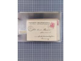 1900/37, kleine Sammlung “DSP OST-ASIATIISCHE LINIE” mit fast 70 Briefen, Karten und GSK inkl. weniger Belege “BREMEN-OSTASIE